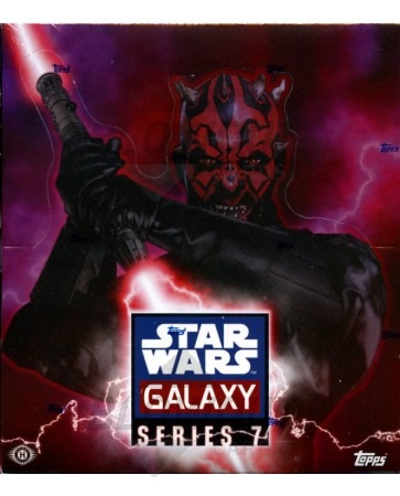 Topps Star Wars Galaxy Series 7 Hobby 8 Box Case