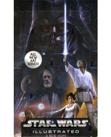 Topps Star Wars Illustrated: A New Hope 12 Box Case