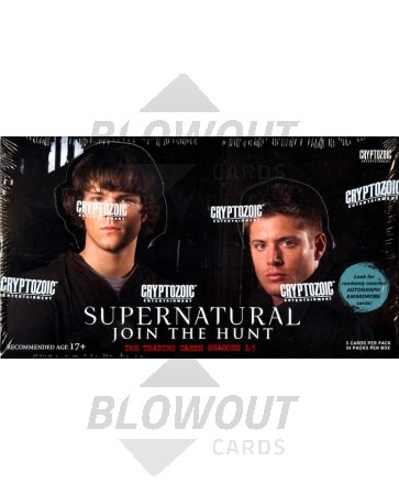 Supernatural Season 1-3 Trading Cards (Cryptozoic) - Box