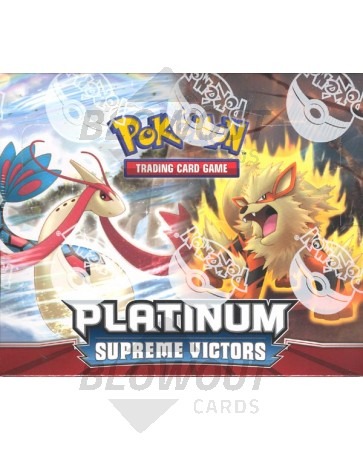 Pokemon Platinum Supreme Victors Theme Deck Box