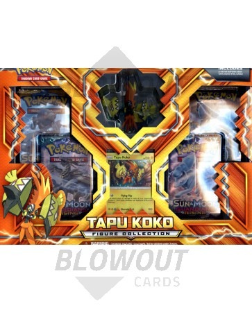 Pokemon Tapu Koko Figure Collection 12 Box Case
