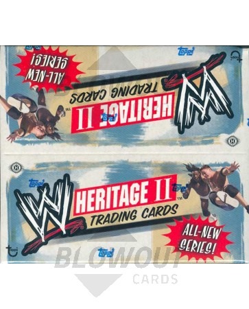 2006 Topps Heritage Series 2 WWE Wrestling Hobby Box