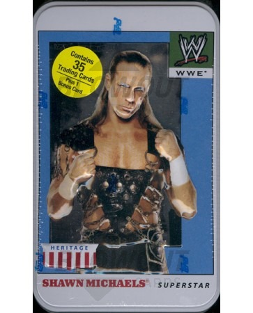 2008 Topps WWE Heritage Series 4 Wrestling Tin Box