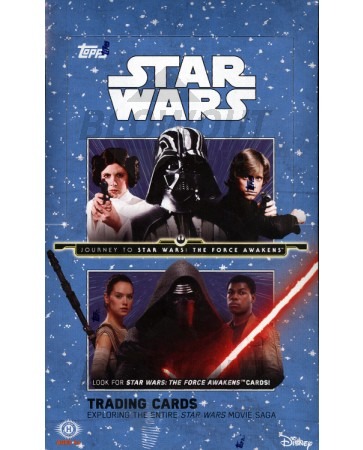 Topps Star Wars Journey To The Force Awakens Hobby 12 Box Case