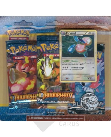 Pokemon H/S Triumphant Booster 3 Pack Blister