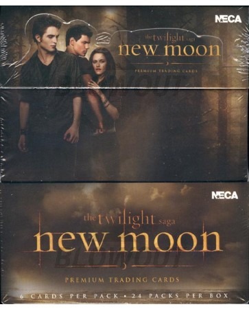 Twilight New Moon Movie Trading Cards 10 Box Case (NECA)