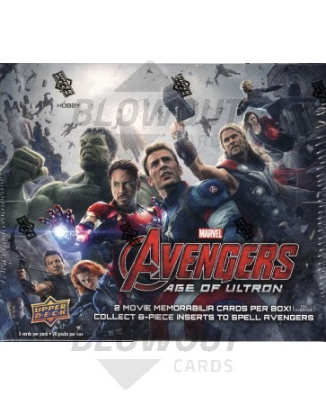 Marvel Avengers 2: Age of Ultron 12 Box Case (Upper Deck)