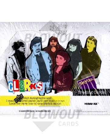 Upper Deck Clerks Trading Cards Box