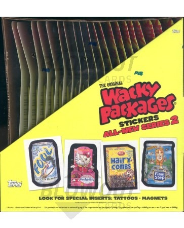 Topps Wacky Packages Stickers Series 2 - 8 Box Case
