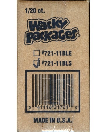 Topps Wacky Packages Series 8 Stickers 2011 Blister Box
