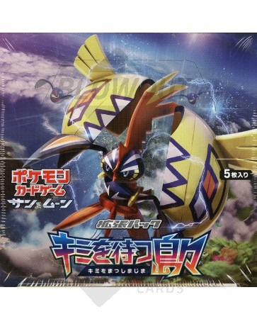 Pokemon Sun & Moon Waiting for the Islands Booster Box-Japanese