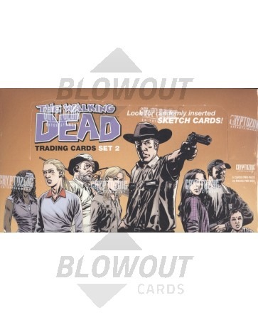 The Walking Dead Comic Set 2 Trading Card Cryptozoic Box