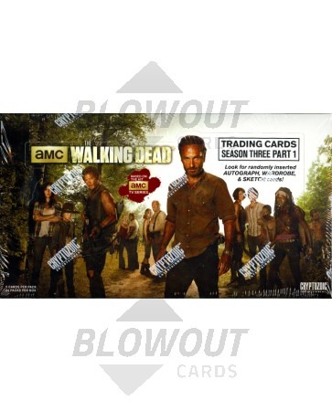 The Walking Dead Season 3: Part 1 (Cryptozoic) Box