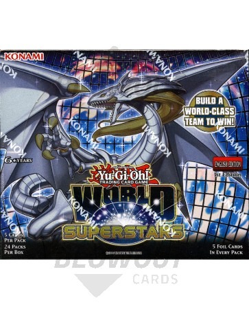 Yugioh World Superstars 1st Edition Booster 12 Box Case