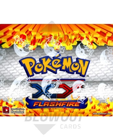 Pokemon XY Flashfire Theme Deck Box