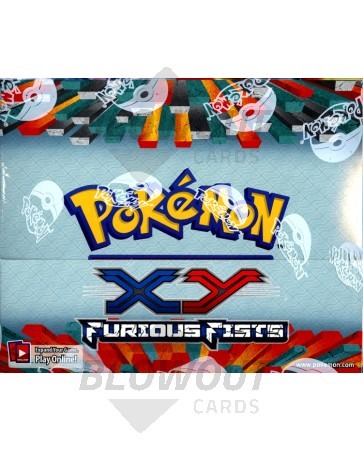 Pokemon XY Furious Fists Theme Deck Box