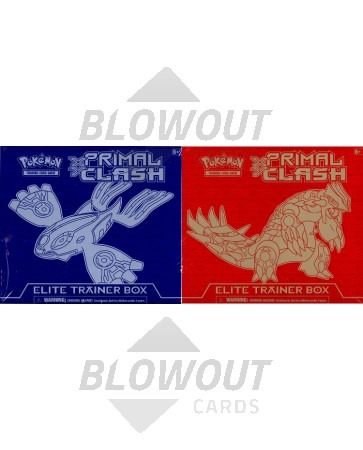 Pokemon XY Primal Clash Elite Trainer 10 Box Case