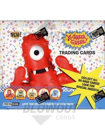 2012 Press Pass Yo Gabba Gabba Trading Cards 20 Box Case
