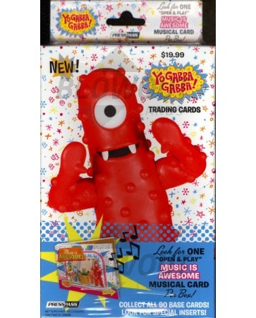 2012 Press Pass Yo Gabba Gabba Trading Cards Hanger Box