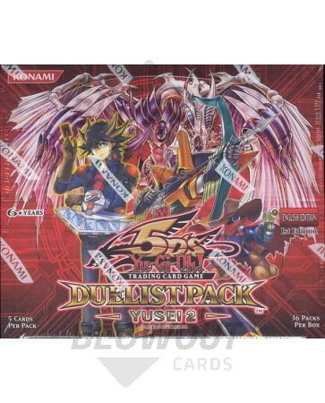 Yugioh Yusei 2 Duelist Pack Booster 12 Box Case