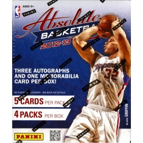2012/13 Panini Absolute Memorabilia Basketball Hobby Box