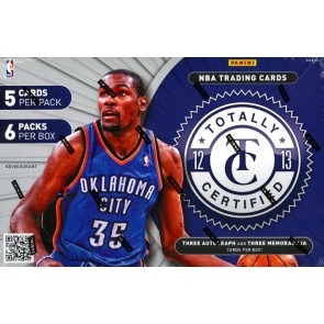 2012/13 Panini Totally Certified Basketball Hobby Box