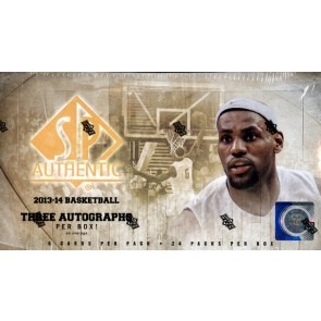 2013/14 Upper Deck SP Authentic Basketball Hobby Box