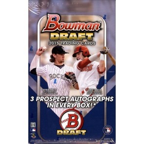2015 Bowman Draft Picks & Prospects Baseball Jumbo 8 Box Case