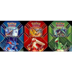 Pokemon 2015 Hoenn Power Summer Tins - 12 Tin Case