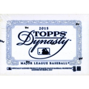 2015 Topps Dynasty Baseball Hobby Box