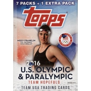 2016 Topps US Olympics Blaster 20 Box Lot