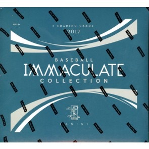 2017 Panini Immaculate Baseball Hobby Box