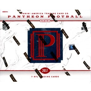 2017 Panini Pantheon Football 5 Box Case