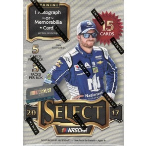 2017 Panini Select Racing Blaster 20 Box Case