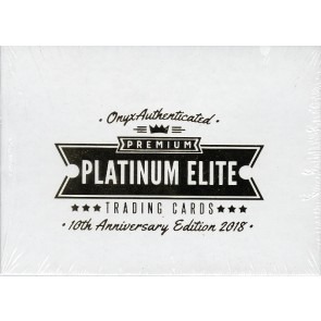 2018 Onyx Premium Platinum Elite Baseball Box 