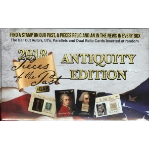 2018 Super Break Pieces of the Past Antiquity Ed 10 Box Case 