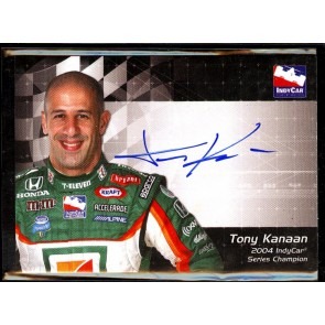 2007 Rittenhouse Indy Racing League Tony Kanaan Autograph Card