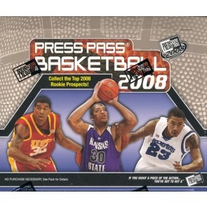 2008 Press Pass Basketball Hobby Box