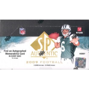 2009 Upper Deck SP Authentic Football Hobby Box