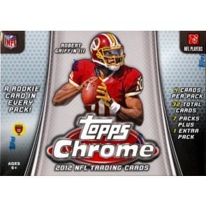 2012 Topps Chrome Football Blaster Box