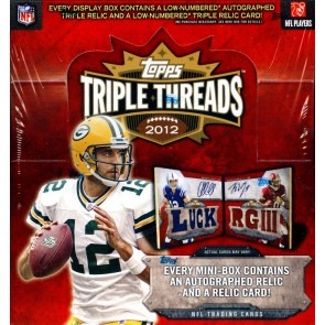2012 Topps Triple Threads Football Hobby Box
