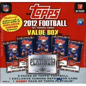 2012 Topps Football Value Box - 16 Box Case