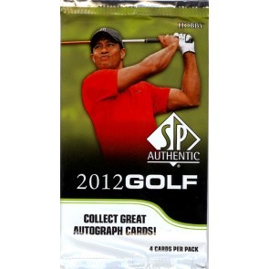 2012 Upper Deck SP Authentic Golf Hobby Pack