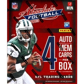 2013 Panini Absolute Memorabilia Football Hobby Box