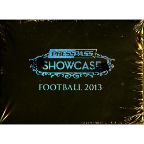 2013 Press Pass Showcase Football Hobby 10 Box Case