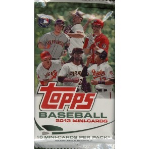 2013 Topps Mini Baseball Pack
