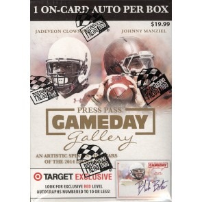 2014 Press Pass Gameday Gallery Football Blaster Box