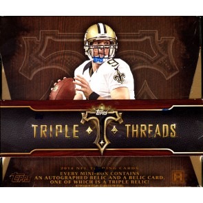 2014 Topps Triple Threads Football Hobby Box