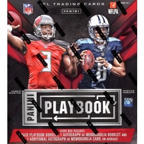 2015 Panini Playbook Football Hobby 15 Box Case