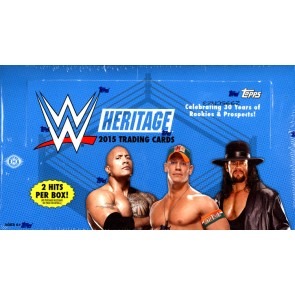 2015 Topps WWE Heritage Wrestling Hobby Box